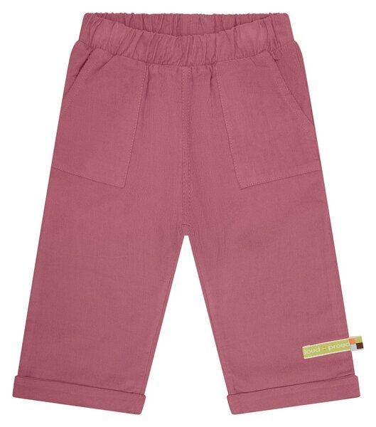 loud + proud Babys & Kinder Hose aus Cord, GOTS-zertifiziert von loud + proud