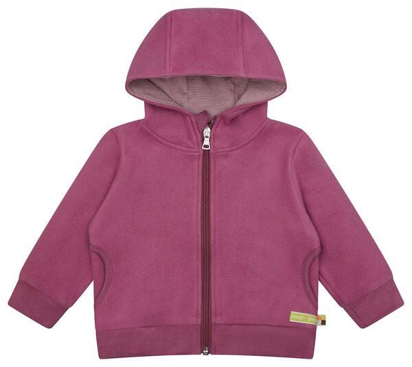 loud + proud Babys & Kinder Jacke aus Baumwoll-Fleece, GOTS-zertifiziert von loud + proud