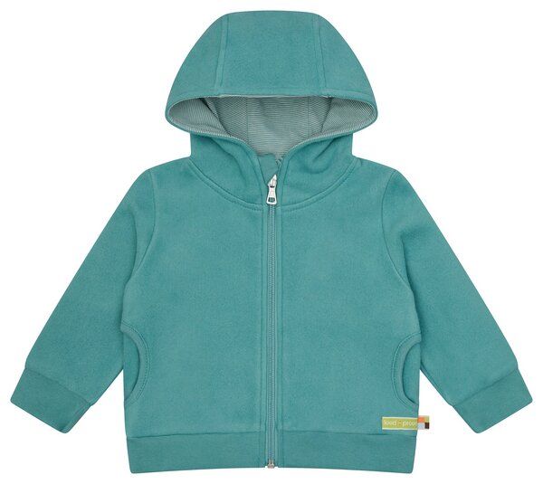 loud + proud Babys & Kinder Jacke aus Baumwoll-Fleece, GOTS-zertifiziert von loud + proud