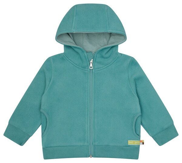 loud + proud Babys & Kinder Jacke aus Baumwoll-Fleece, GOTS-zertifiziert von loud + proud