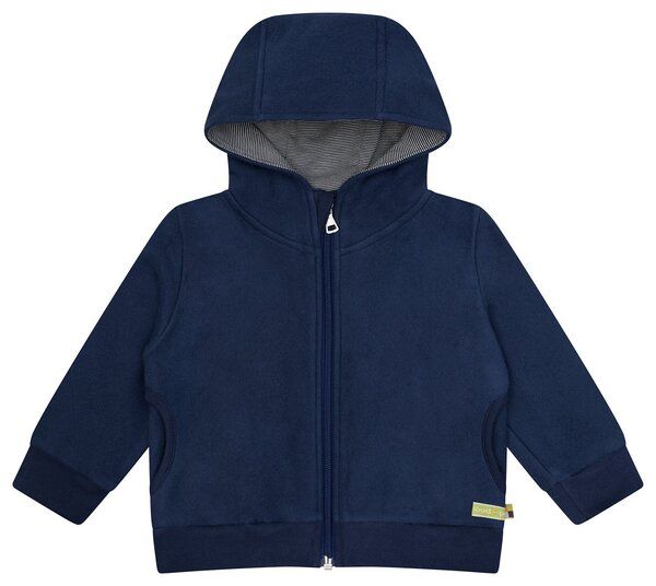 loud + proud Babys & Kinder Jacke aus Baumwoll-Fleece, GOTS-zertifiziert von loud + proud