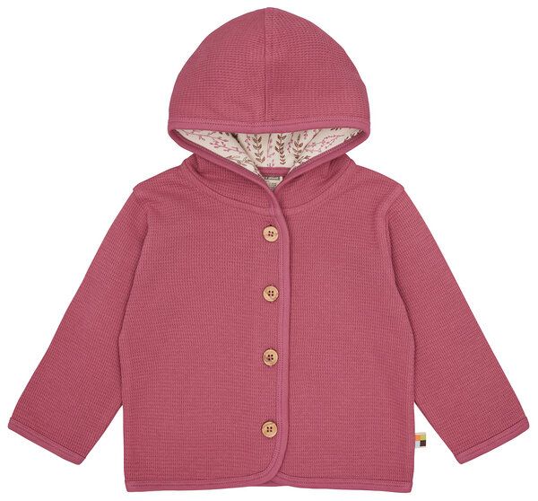 loud + proud Babys & Kinder Jacke in Waffeloptik, GOTS-zertifiziert von loud + proud