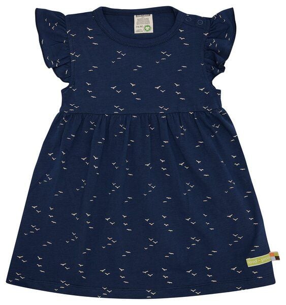 loud + proud Babys & Kinder Kleid Slub Jersey, GOTS-zertifiziert von loud + proud