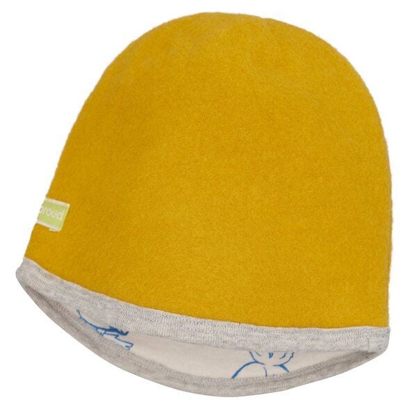 loud + proud Babys & Kinder Mütze Wollfleece, GOTS-zertifiziert von loud + proud