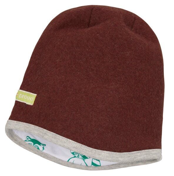 loud + proud Babys & Kinder Mütze Wollfleece, GOTS-zertifiziert von loud + proud