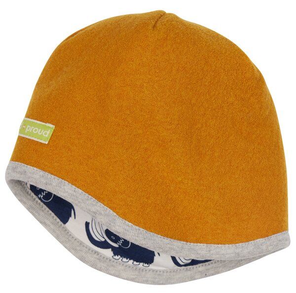 loud + proud Babys & Kinder Mütze Wollwalk, GOTS-zertifiziert von loud + proud