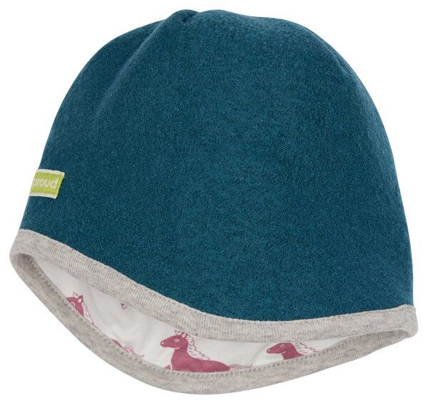 loud + proud Babys & Kinder Mütze Wollwalk, GOTS-zertifiziert von loud + proud