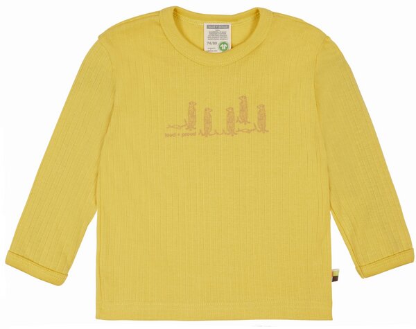 loud + proud Babys & Kinder Shirt Derby Rib mit Druck, GOTS-zertifiziert loud + proud Babys & Kinder Shirt Derby Rib mit Druck, GOTS-zertifiziert von loud + proud