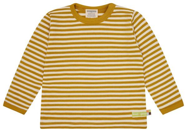 loud + proud Babys & Kinder Shirt Interlock Ringel, GOTS-zertifiziert von loud + proud