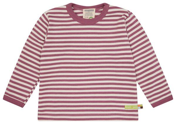 loud + proud Babys & Kinder Shirt Interlock Ringel, GOTS-zertifiziert von loud + proud