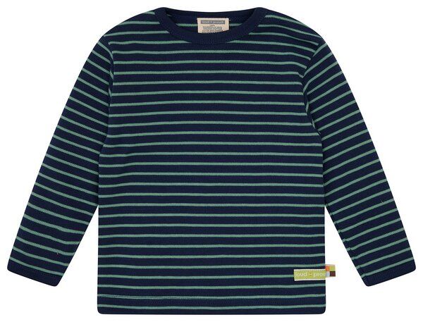 loud + proud Babys & Kinder Shirt Streifen, GOTS-zertifiziert von loud + proud