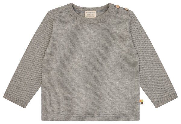 loud + proud Babys & Kinder Shirt in Waffelstruktur, GOTS-zertifiziert von loud + proud