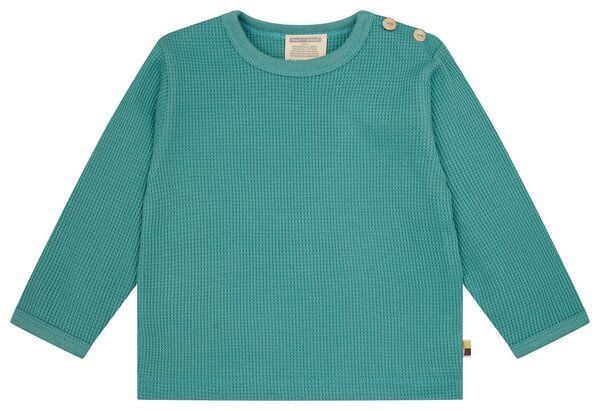 loud + proud Babys & Kinder Shirt in Waffelstruktur, GOTS-zertifiziert von loud + proud