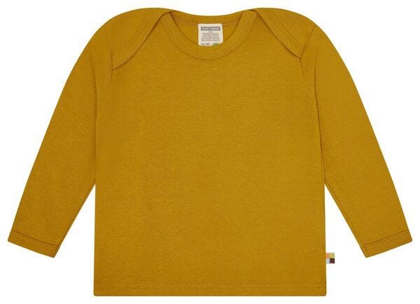 loud + proud Babys & Kinder Shirt langarm uni, GOTS-zertifiziert von loud + proud