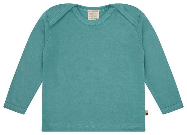 loud + proud Babys & Kinder Shirt langarm uni, GOTS-zertifiziert von loud + proud