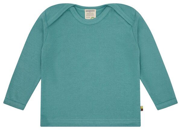 loud + proud Babys & Kinder Shirt langarm uni, GOTS-zertifiziert von loud + proud