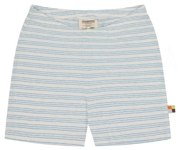 loud + proud Babys & Kinder Short Streifen mit Leinen, GOTS-zertifiziert von loud + proud