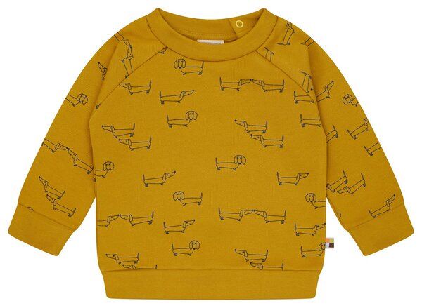 loud + proud Babys & Kinder Sweatshirt mit Alloverdruck, GOTS-zertifiziert von loud + proud