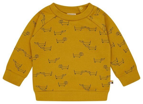 loud + proud Babys & Kinder Sweatshirt mit Alloverdruck, GOTS-zertifiziert von loud + proud