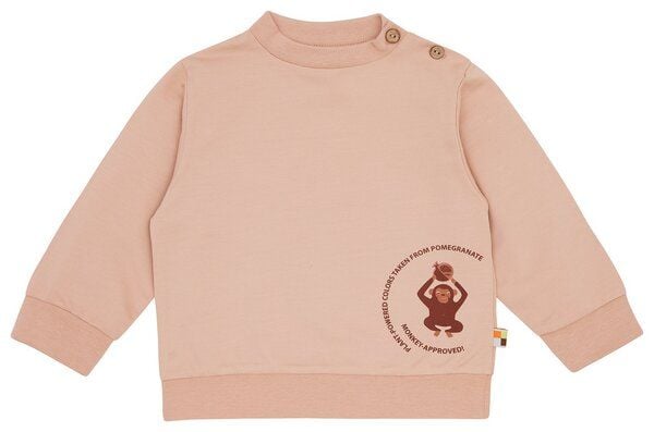 loud + proud Babys & Kinder Sweatshirt mit Pflanzenfarben gefärbt, GOTS zertifiziert von loud + proud