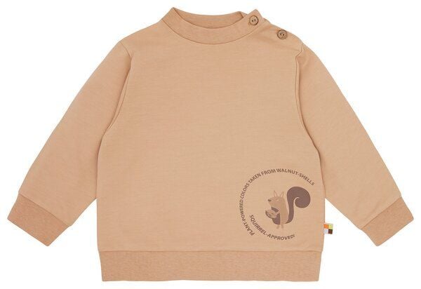 loud + proud Babys & Kinder Sweatshirt mit Pflanzenfarben gefärbt, GOTS zertifiziert von loud + proud