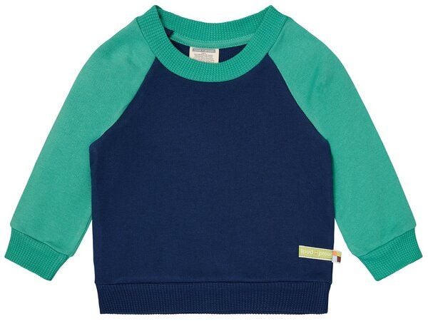 loud + proud Babys & Kinder Sweatshirt mit Raglanärmeln, GOTS-zertifiziert von loud + proud