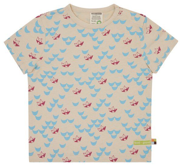 loud + proud Babys & Kinder T-Shirt Druck, GOTS-zertifiziert von loud + proud