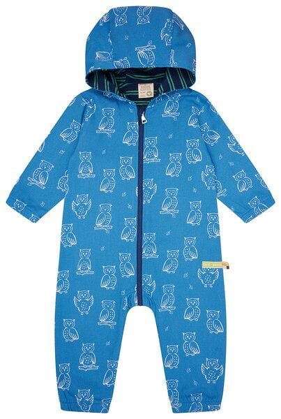 loud + proud Babys & Kinder Wasserabweisender Overall mit Druck, GOTS-zertifiziert von loud + proud