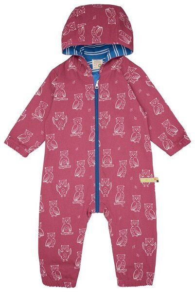 loud + proud Babys & Kinder Wasserabweisender Overall mit Druck, GOTS-zertifiziert von loud + proud