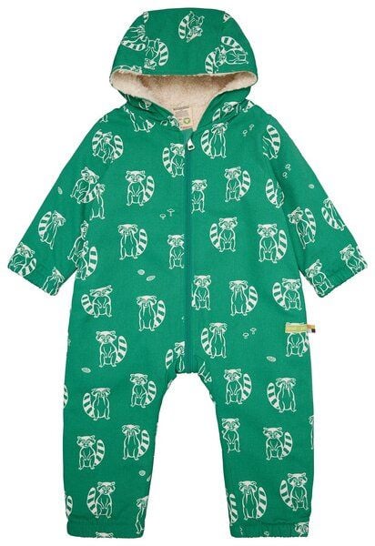 loud + proud Babys & Kinder Wasserabweisender Overall mit Teddyfutter, , GOTS-zertifiziert von loud + proud