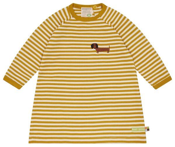 loud + proud Babys & Kinder Weiches Sweatkleid, GOTS-zertifiziert von loud + proud