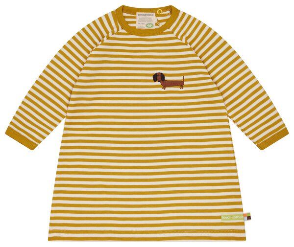 loud + proud Babys & Kinder Weiches Sweatkleid, GOTS-zertifiziert von loud + proud