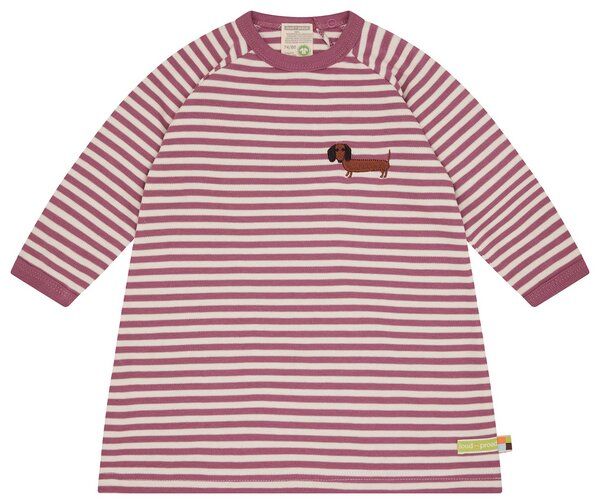 loud + proud Babys & Kinder Weiches Sweatkleid, GOTS-zertifiziert von loud + proud