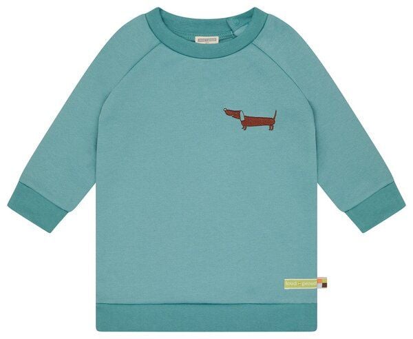 loud + proud Babys & Kinder Weiches Sweatkleid, GOTS-zertifiziert von loud + proud