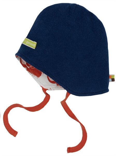 loud + proud Babys & Kinder Wendemütze aus Baumwoll-Fleece, GOTS-zertifiziert von loud + proud