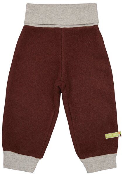 loud + proud Babys & Kinder Wollfleece-Hose, GOTS-zertifiziert von loud + proud