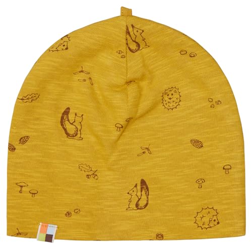 loud + proud Beanie aus Slub Jersey mit Druck, GOTS Zertifiziert von loud + proud