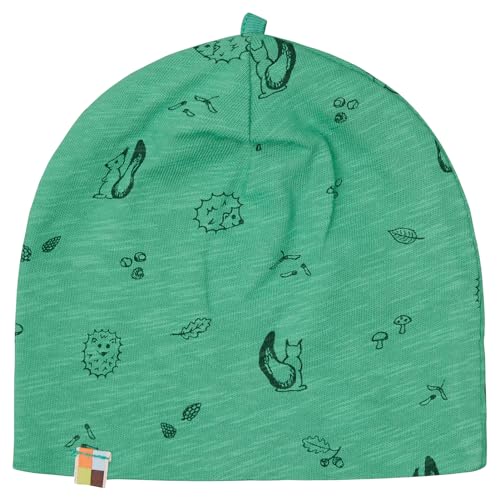 loud + proud Beanie aus Slub Jersey mit Druck, GOTS Zertifiziert von loud + proud