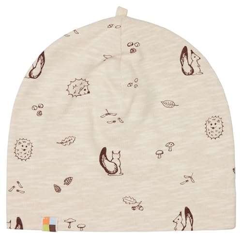 loud + proud Beanie aus Slub Jersey mit Druck, GOTS Zertifiziert von loud + proud