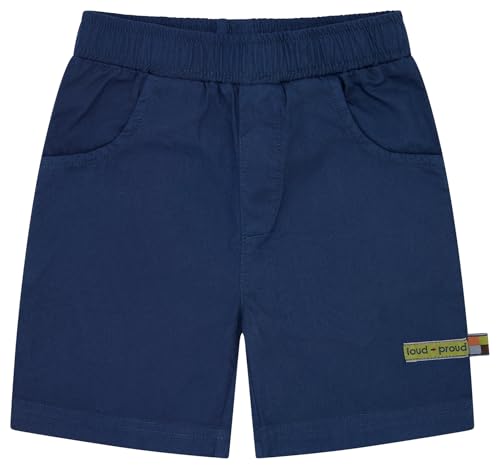 loud + proud Bermuda Light Twill, Uni, aus Bio Baumwolle, GOTS Zertifiziert von loud + proud