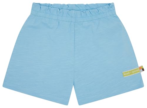 loud + proud Bermuda Slub Jersey, Uni, aus Bio Baumwolle, GOTS Zertifiziert von loud + proud