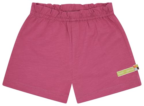 loud + proud Bermuda Slub Jersey, Uni, aus Bio Baumwolle, GOTS Zertifiziert von loud + proud