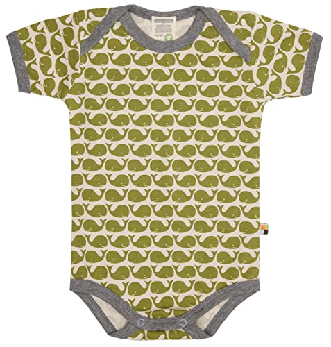 loud + proud Body Kurzarm mit Print Wal, GOTS Zertifiziert von loud + proud