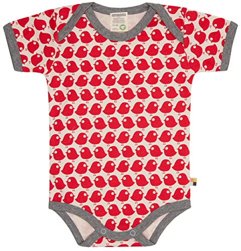 loud + proud Body Kurzarm mit Vogel Print, GOTS Zertifiziert loud + proud Body Kurzarm mit Vogel Print, GOTS Zertifiziert von loud + proud
