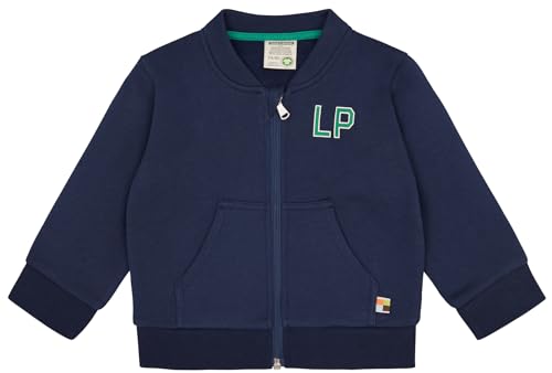 loud + proud College-Sweatjacke aus Biobaumwolle, GOTS zertifiziert von loud + proud