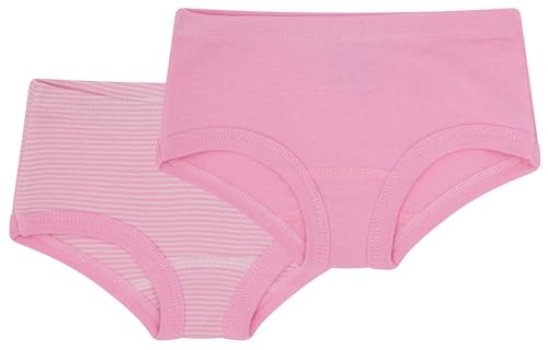 loud + proud Doppelpack Kinder Unterhosen Pantys, Feinripp aus Bio Baumwolle und GOTS Zertifiziert von loud + proud