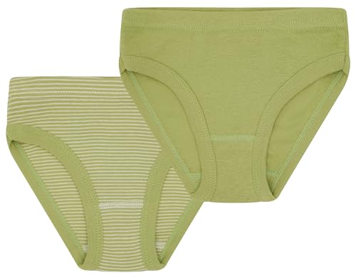 loud + proud Doppelpack Kinder Unterhosen Slips, Feinripp aus Bio Baumwolle und GOTS Zertifiziert von loud + proud
