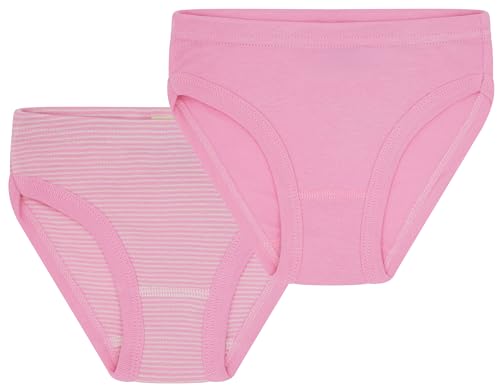 loud + proud Doppelpack Kinder Unterhosen Slips, Feinripp aus Bio Baumwolle und GOTS Zertifiziert von loud + proud