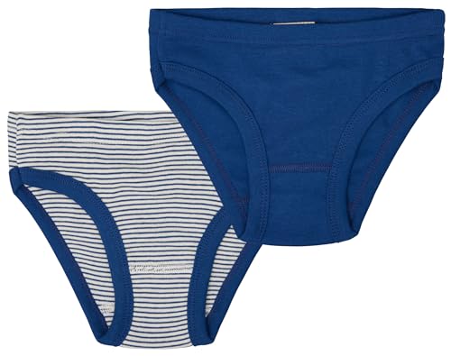 loud + proud Doppelpack Kinder Unterhosen Slips, Feinripp aus Bio Baumwolle und GOTS Zertifiziert von loud + proud