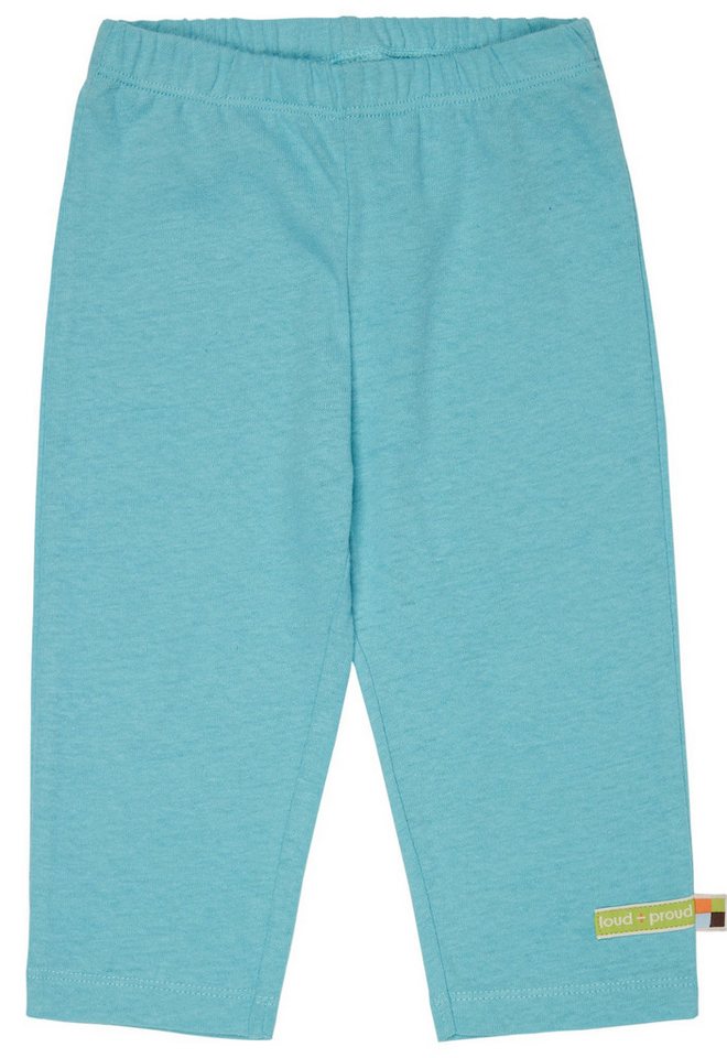 loud + proud Jerseyhose mit Leinen GOTS von loud + proud